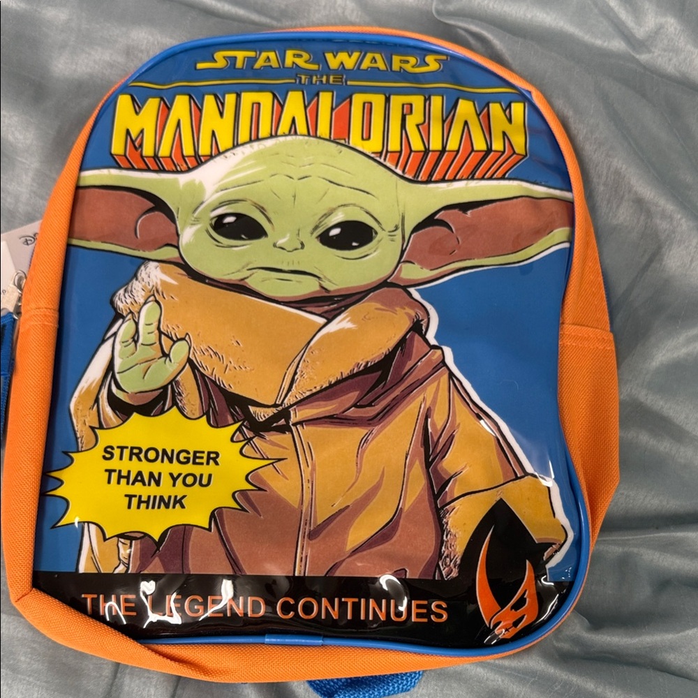 Star Wars Mandalorian Backpack with Baby Yoda